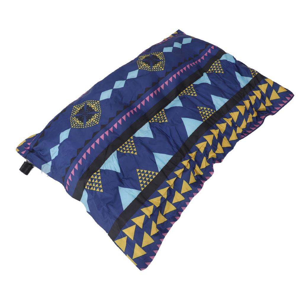 Надувная подушка для кемпинга, ПВХ, сжимаемая, легкая, красочная, автоматическая надувная подушка для трава