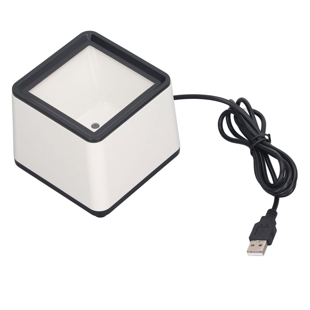 Hands Free сканер штрих-кода голосовое объявление быстрый ответ 2D настольный считыватель штрих-кодов для бизнеса