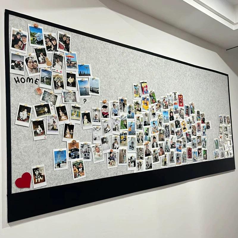 Зависть Фетровые наклейки на стену из фарфора для демонстрации фотографий и произведений искусства