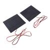2pcs DC5V 500mA Solar Panel Cell Power Module Polycrystalline Silicon Solar Panel with 100cm Cable