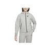 Nike Sportswear Tech Fleece Logo Print Hooded Zip-Up Sweatshirt Kids Tops Dark-Grey FD2979-063