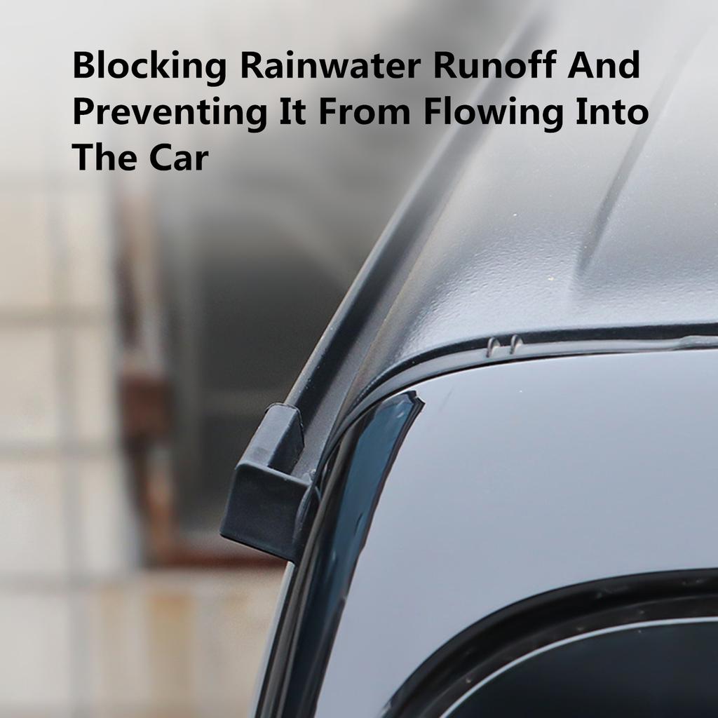 Top Roof Rain Gutter Upgraded Rainwater Diversions for Jeep Wrangler JL Gladiator JT 2018-2023 Car Styling Exterior