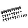 28Pcs Engine Fender Splash Guard Shield Kit Impact Resistant Engine Chassis Splash Guard Clips Kit Replacement for