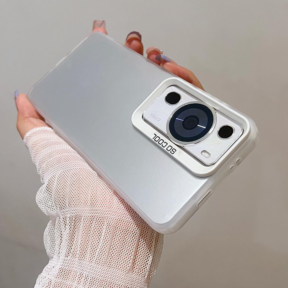KEYSION Матовый чехол Metallic Aurora Skin для Huawei nova 12s 11 Pro 10 9 8, силиконовый противоударный чехол для телефона Honor 90 5G 70 50