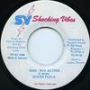 7-дюймовая пластинка QUEEN PAULA - Man Wid Action Shocking Vibes 1995 Ямайка Регги, Ска и Даб