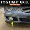 Для 2007-2009 W211 Mercedes Benz E Class передний бампер противотуманные фары решетка решетка крышка 2118850974 2118851074 2118850522 2118850422