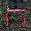 Portable Folding Stool for Outdoor Camping Fishing Train Trip with Lightweight Aluminum Alloy Frame