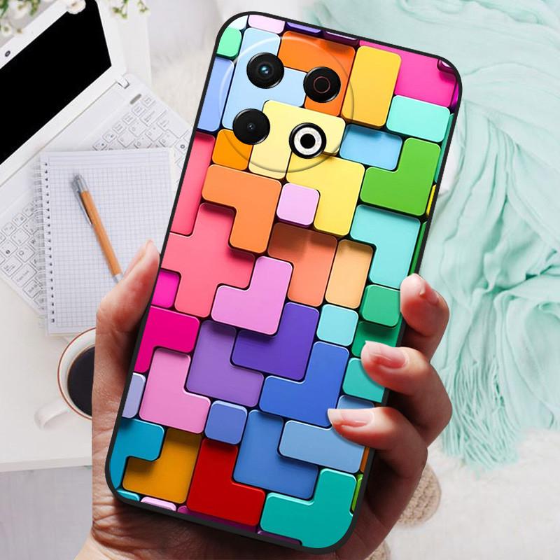 Для чехла Tecno Spark 30 Pro Мягкие силиконовые чехлы для телефона из ТПУ для Tecno Spark 30 KL6 Spark30 Pro KL7 Чехол Бампер Ударопрочный Coque