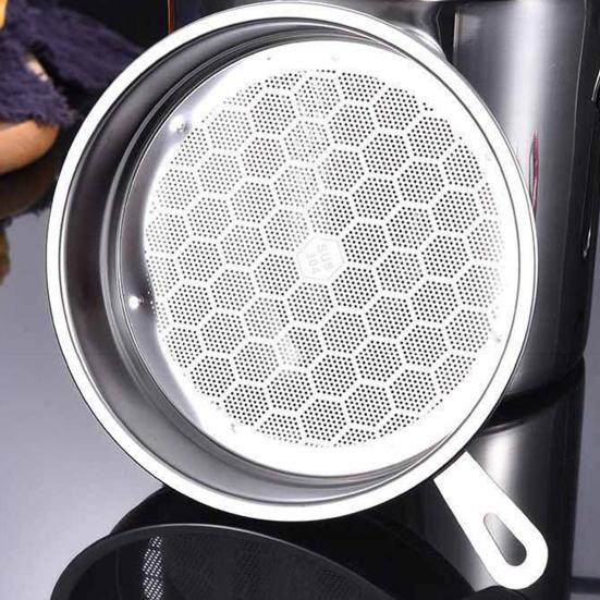 Фильтр для масла, контейнер для экономии жира, бекон, с мелкой сеткой, кастрюля для хранения масла из нержавеющей стали с поддоном для кухни