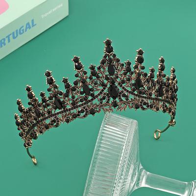 Корона Ободок Вечеринка Принцесса Высококачественная Корона Сценический Головной Убор Свадебный Свадебный Головной Убор Корона