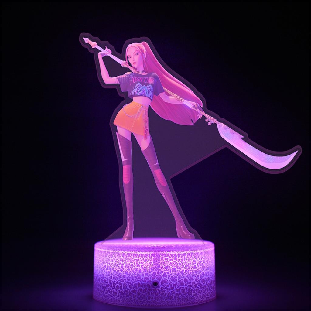 Ночник на 16 цветов с пультом дистанционного управления, напечатанным внутри