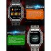 Smart Watch Answer/Make Calls Compass Barometer 1000mAh Extra-Long Battery Rugged 100+ Sports Modes Outdoor Military 2.13 Inch AMOLED Smart Watches