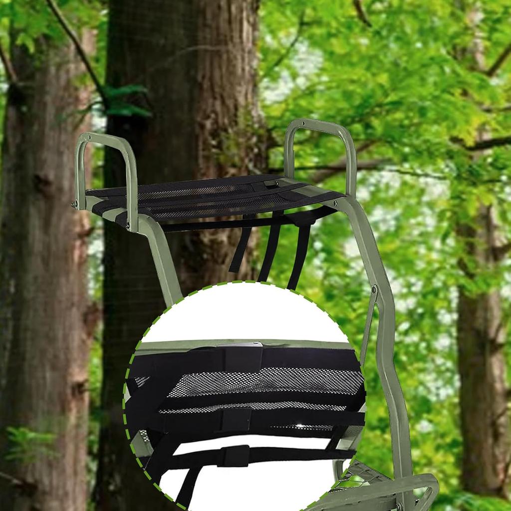 2 Pack Universal Adjustable Tree Stand Seat Deer Stand Replacement Accessories(16 x 12 inches)