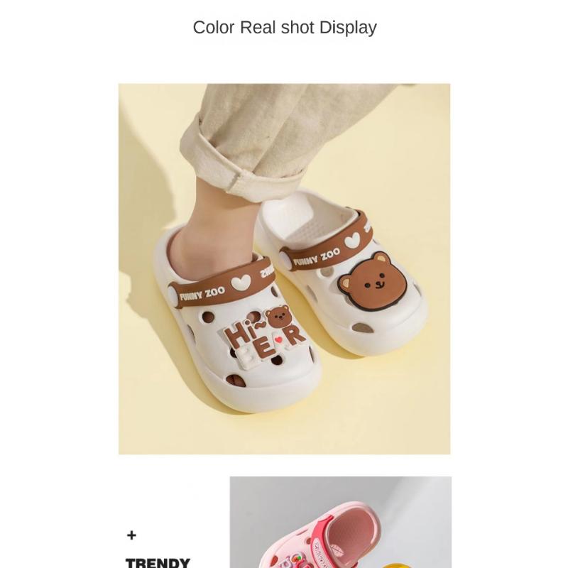 Новые летние детские холодные тапочки, домашние нескользящие удобные удобные детские тапочки с мягкой подошвой, домашние тапочки для мальчиков и девочек