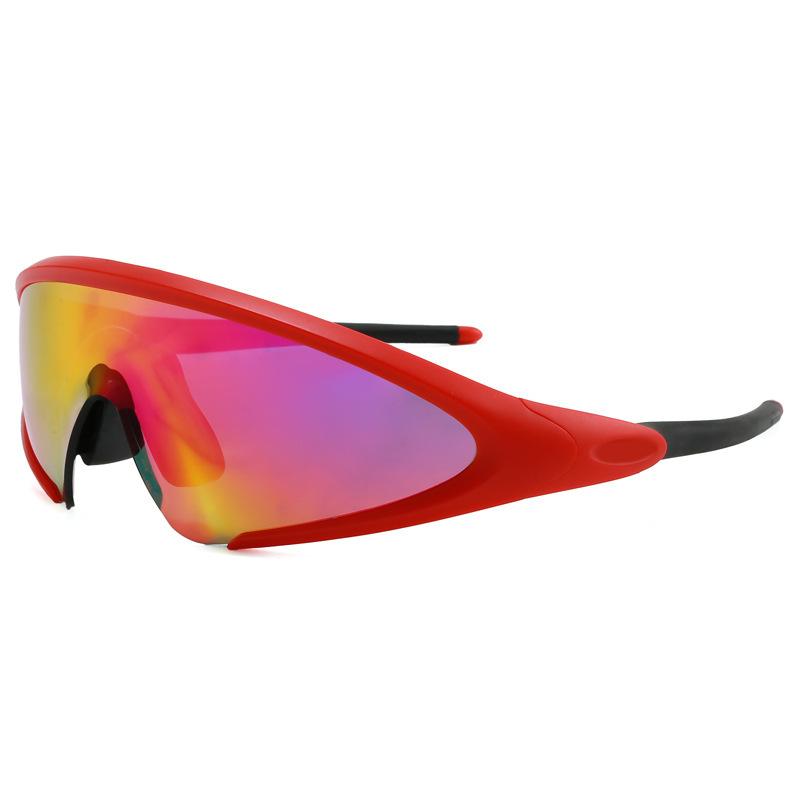 Outdoor sports cycling sunglasses for men and women, UV protection integrated sunglasses for hiking and running9490