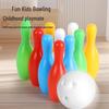 Kids' Educational Bowling Set for Indoor/Outdoor Fun and Learning