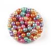 Pastel Round Nacre Beads for Children 0.8 Cm
