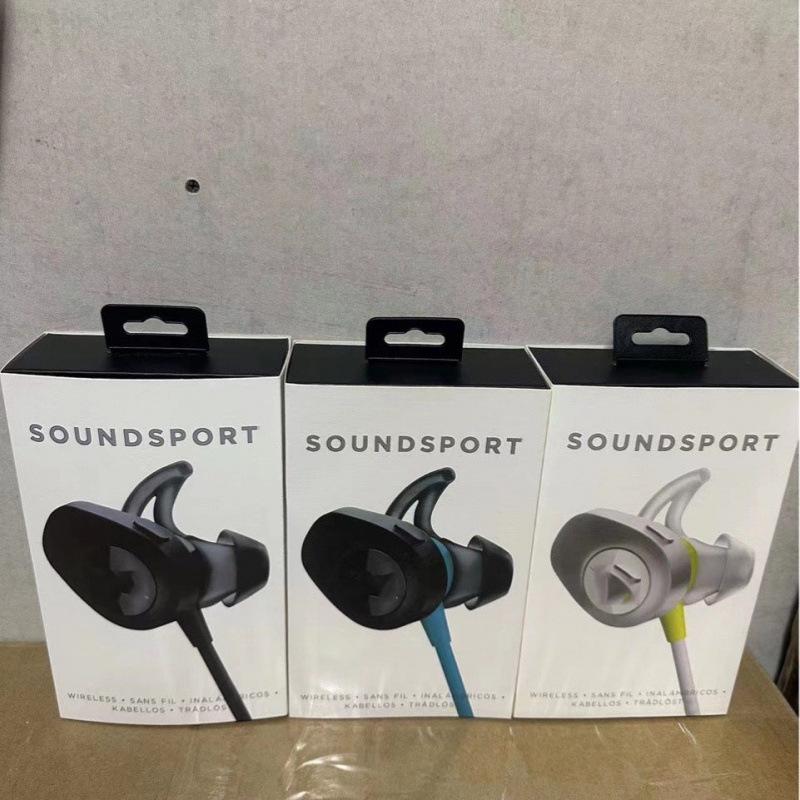 Водонепроницаемые беспроводные наушники-гарнитура Soundsport – Защита от пота, Bluetooth для бега и спорта