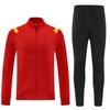 Quick-Dry Long Sleeve Zip-Up Training Top Men Women Football Gym Running Winter Sportswear