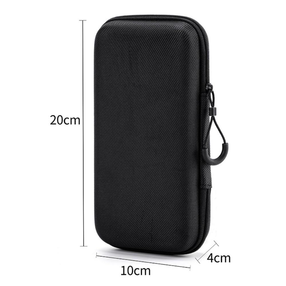 Durable Hard Shell EVA Storage Box Mini Black Pouch Carrying Bag Portable Small Bag Digital Accessories