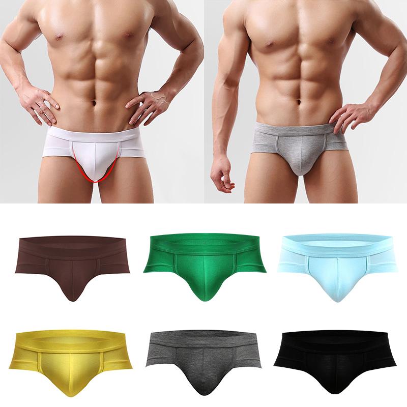 4 шт., мужские модальные трусы с низкой посадкой, мягкие дышащие U-выпуклые трусы-боксеры с 3D изгибом, 360 градусов, шорты для мальчиков, нижнее белье