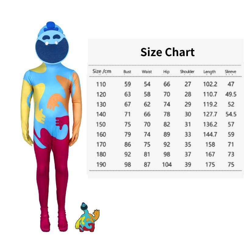 Косплей Playtime4 Костюм Мака Монстра Хэллоуин Выступление Комбинезон Костюм