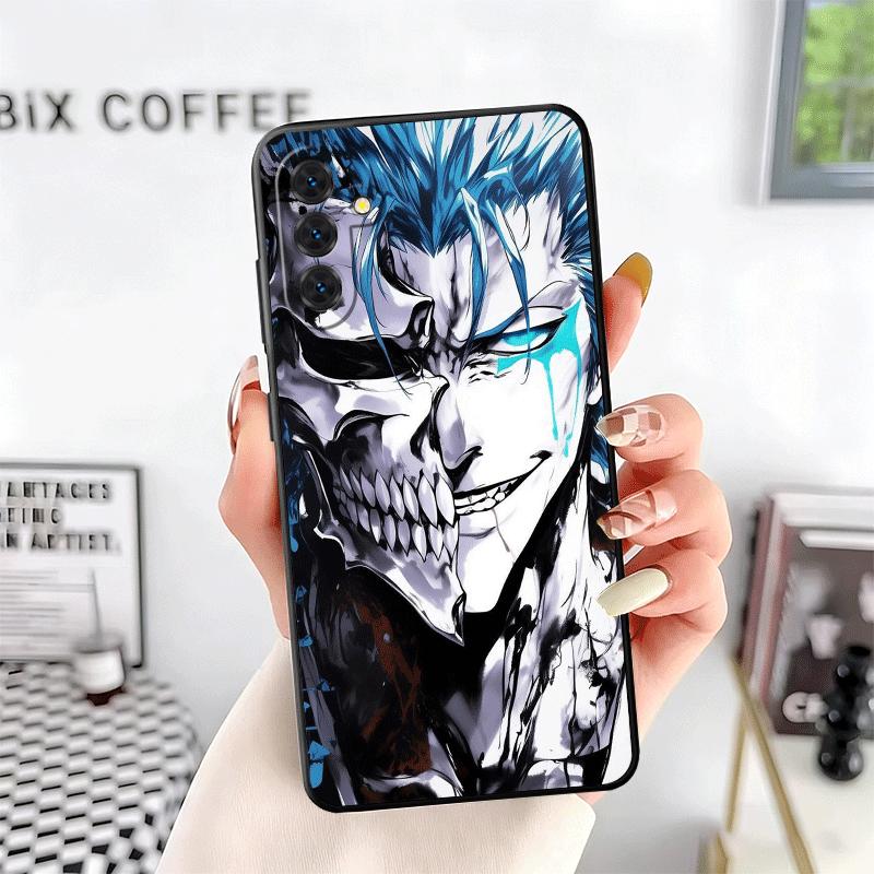 Bleach Grimmjow 6 Soft Phone Case for Samsung A17 A37 A57 A16 A26 A36 A56 A15 A25 A35 A55 A14 A24 A34 A54 A13 A23 A33 A53 A52 A1