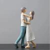 Handmade Resin Couple Figurine Decoration Home Decor  Wedding Ornament Valentine Gift