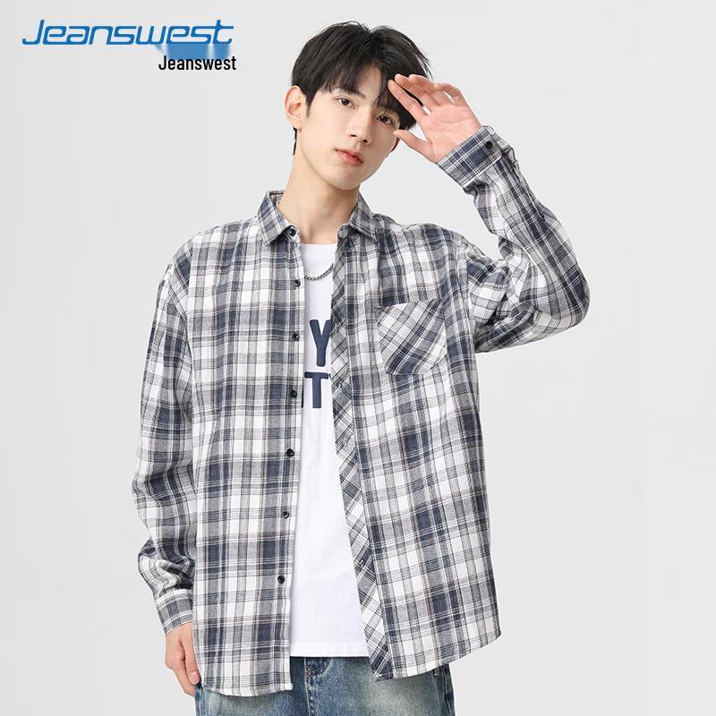 Повседневная клетчатая рубашка для мужчин Jeanswest