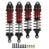 Rear Front RC Car Shock Absorber Aluminum Alloy High Strength for Traxxas Slash 4x4 110 Red