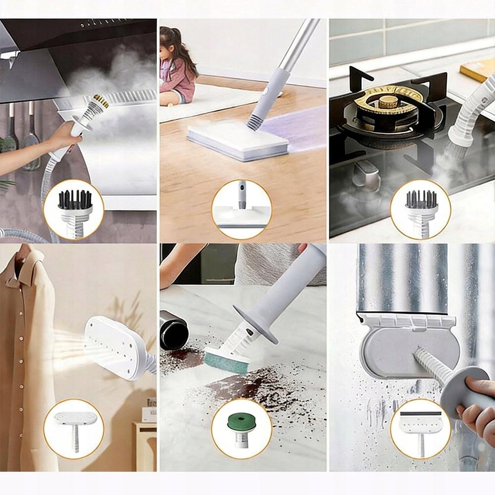 6-in-1 Steam Mop and Multi-Purpose Pressure Steam Cleaner