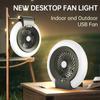 Multi Functional Camping Tent Fan Light, Convenient USB Charging Outdoor Camping Fan Lighting