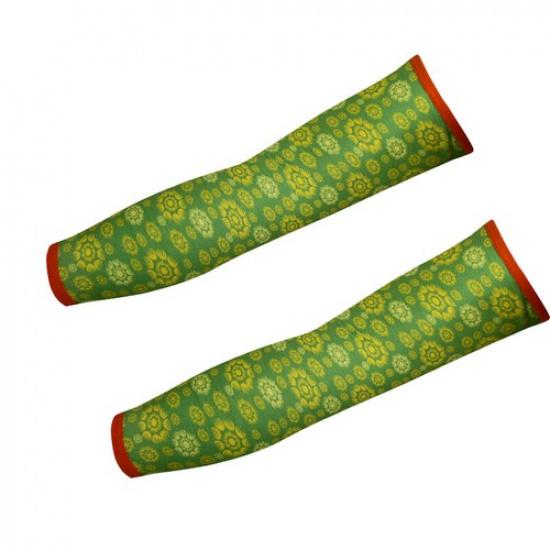 1 Pair Cooling UV Sun Protection Arm Sleeves Cover Outdoor Sports for Men Women