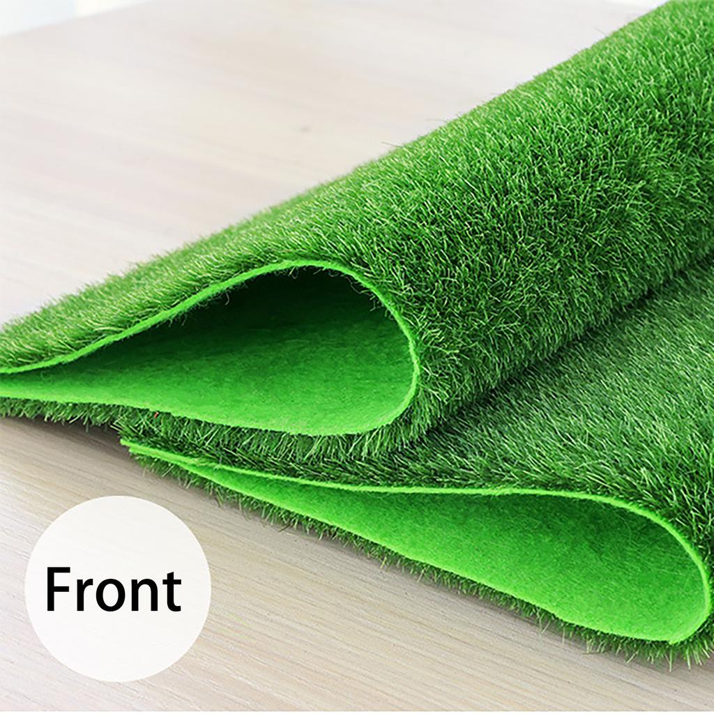 Artificial Grass Indoor Outdoor 1.6x1.6 FT, 0.8 Inch Realistic Synthetic Fake Grass, Artificial Grass Rug Dog Pet Mat, Carpet For Patio