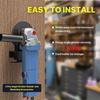 Wall Mount Angle Grinder Holder Black Tool Storage Rack Heavy Duty Angle Grinder Rack