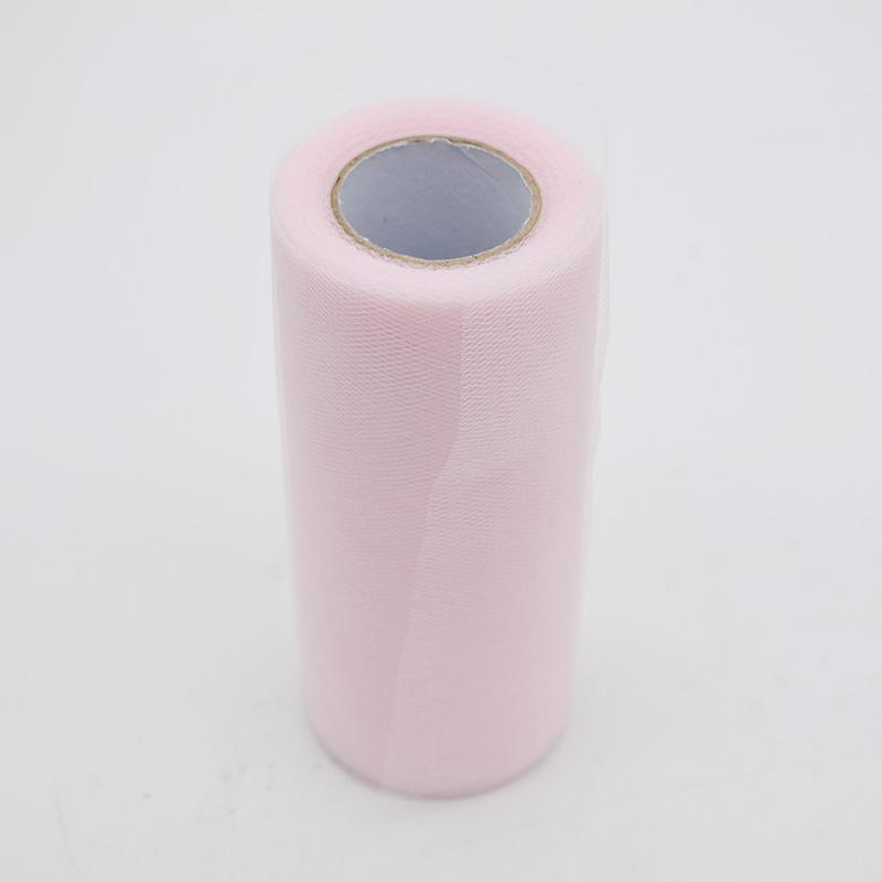 25 ярдов/партия 6 дюймов рулон тюля для свадебного украшения пачка катушка ремесло день рождения вечеринка детский душ свадебный декор принадлежности