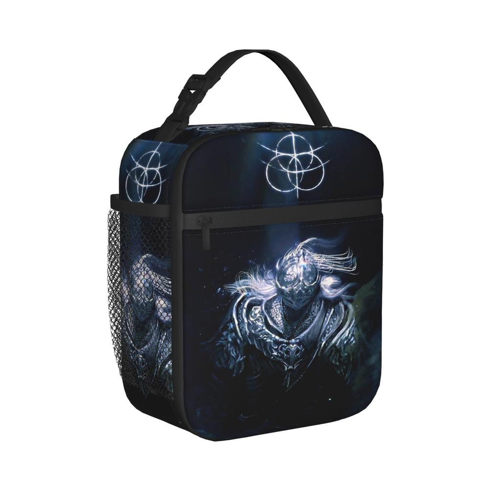 Insulated Lunch Bag Eldened Ringed Merch Food Box INS Trendy Cooler Thermal Bento Box For Office