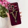 For Honor Power 2 / Power 5G Royal Crown Initial Letter Couple Phone Case For Honor Power Power2 Soft Silicone TPU Bumpers