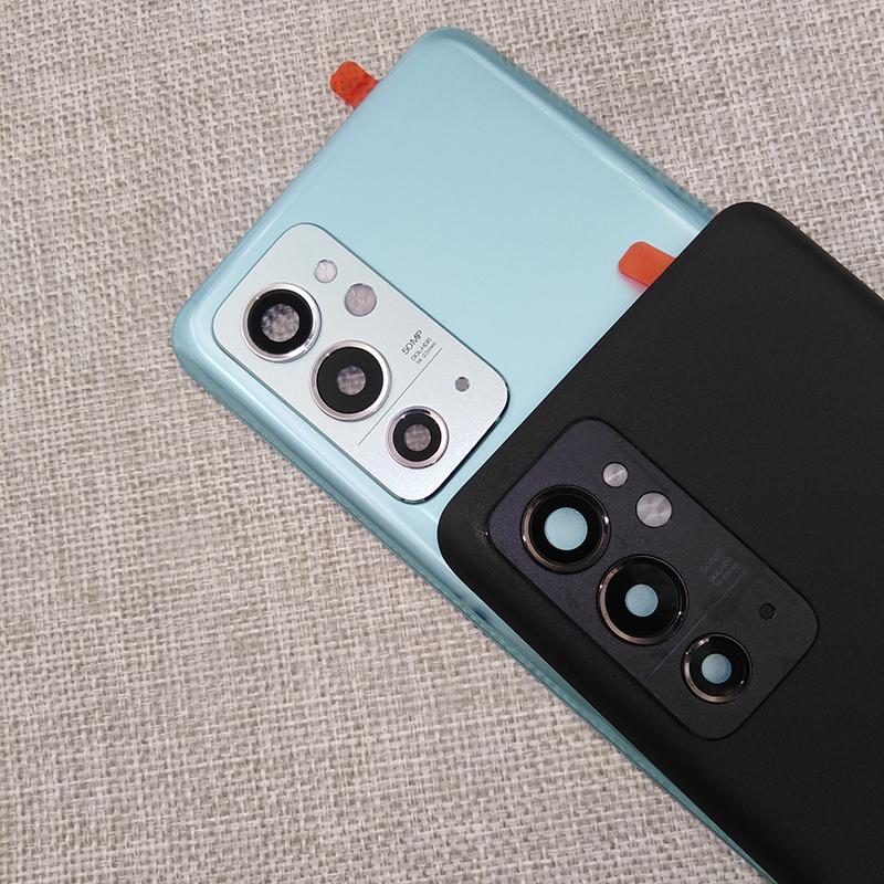 Стеклянная задняя крышка для Oneplus 9RT, крышка аккумулятора, задний корпус, сменные детали для One Plus 1+ 9RT с объективом камеры
