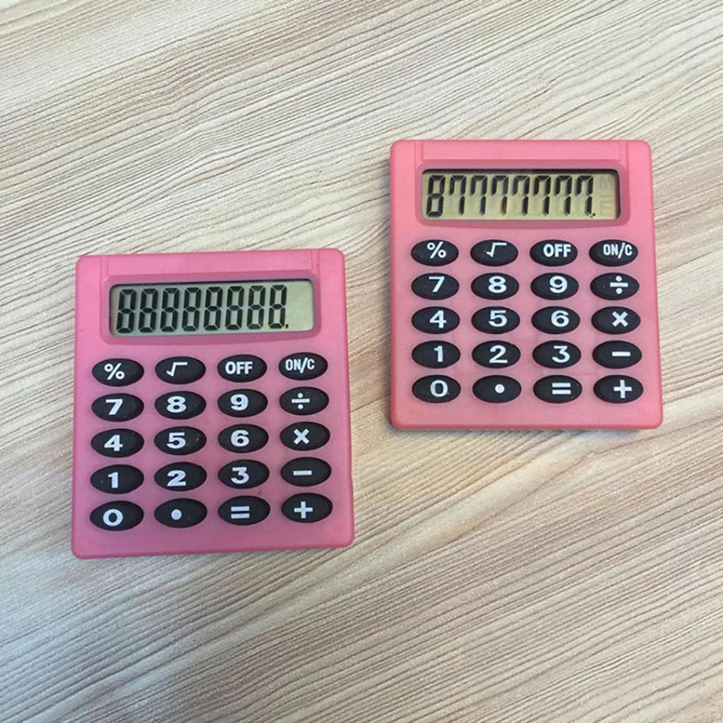 Mini Portable Pocket 8 Digits Electronic Calculator Student School Supplies