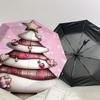 1PC Christmas tree Automatic Open/Close Umbrella Compact Folding Umbrella with 8-Rib Shaft lightweight esign, Highquality Fabric1218A