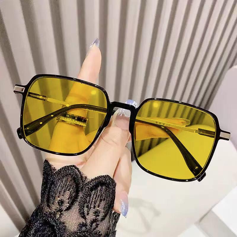 Модные популярные оверсайз очки для ночного видения при близорукости для женщин и мужчин, дневные и ночные, для ближнего зрения, улучшающие видимость при вождении ночью