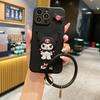 3D мультяшный чехол для мобильного телефона Samsung S25 A27 маленькая ведьма Куроми xcover5 кольцо веревка для руки мягкий