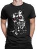 Мужская футболка Terminator T-800 Cybertron System Logo с принтом Повседневная для фанатов научно-фантастических фильмов и игр Выбор - M...