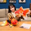 Золотая рыбка Счастливый Карп Животные Плюшевые Игрушки Золотая рыбка Мультяшные Куклы-ситечки Детские Подарки на День Рождения Декор Подушка для Дивана Домашний Декор