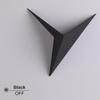 Indoor Wall Lamps Nordic Style Modern Triangle Shape LED Wall Lamps Living Room Lights 3W AC85-265V Simple Lighting