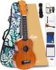 Aostin Austin Сопрано Укулеле Красное дерево Гарантия на материал 8 Инструкция по эксплуатации Полировка корпуса [Набор для начинающих из 8 предметов! ]