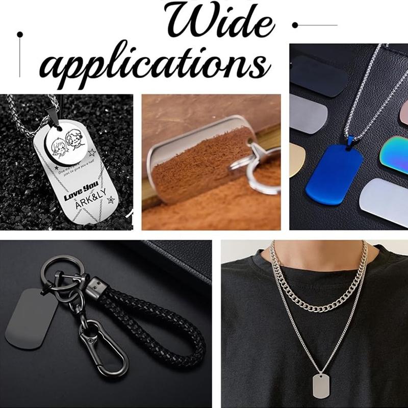 1Pc Simple Temperament Earring Jewelry Oval Shape Used For Making Necklace Stainless Steel Pendant Excellent Material Multicolor