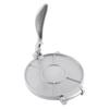 Tortilla Press Roti Pressing Tool 20cm Aluminium Alloy with Curved Handle for Cooking