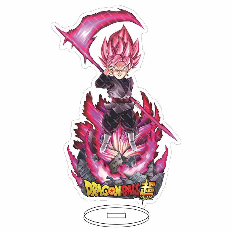 Аниме Dragon Ball Z Акриловая подставка Супер Сайян Сон Гоку Гохан Веджета Гогета Тракс Фриза Замасу Шенрон Пикколо Фигурка Игрушка Кукла